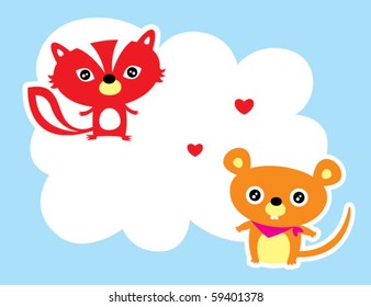 love rat and weasel