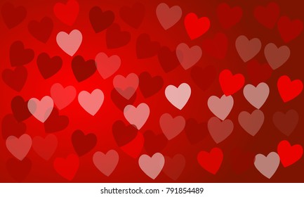 love RED HEARTS