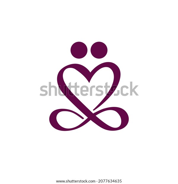 Love Relationship Sex Logo Concept Couple Stock Vector Royalty Free 2077634635 Shutterstock 8029