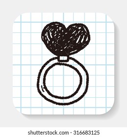 love ring doodle