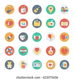Love and Romance Colored Vector Icon 4