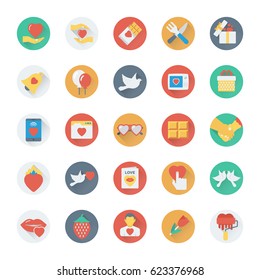 Love and Romance Colored Vector Icon 5