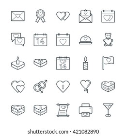 Love & Romance Cool Vector Icons 1