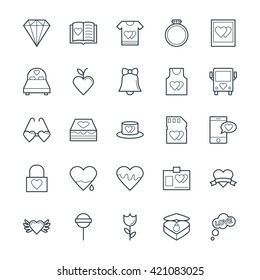 Love & Romance Cool Vector Icons 4