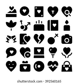 Love & Romance Vector Icons 10