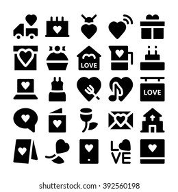 Love & Romance Vector Icons 2