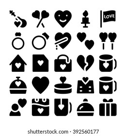 Love & Romance Vector Icons 6