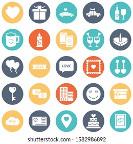 
Love and Romance Vector Icons set which can easily modify or edit
