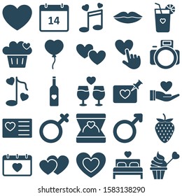 
Love and Romance Vector Icons set which can easily modify or edit
