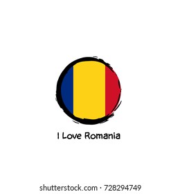I love Romania-vector