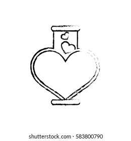 Love and romanticism icon vector illustration graphic design