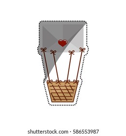 Love and romanticism icon vector illustration graphic design