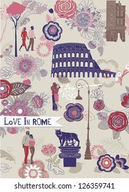 Love in Rome Greeting Card