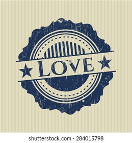 Liebesgummistempel