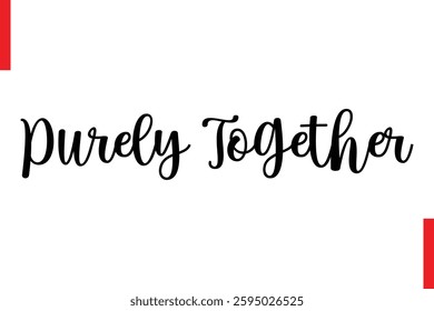 Love Saying Cursive Typography Text Lettering