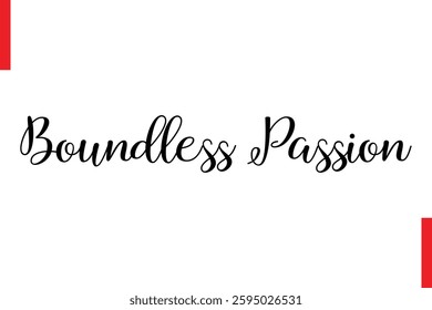 Love Saying Cursive Typography Text Lettering