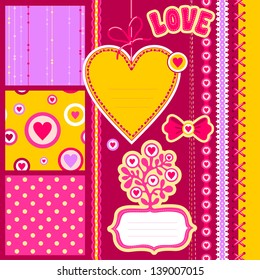 Love scrap set