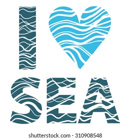 i love sea