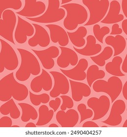 love seamless pattern, seamless background, for fabric, wrapping paper, covers, etc