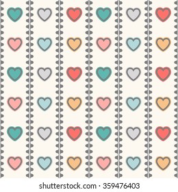 Love Seamless pattern vector template