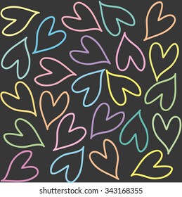 love seamless pattern for your design