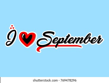 I Love September