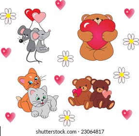 love set vector