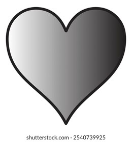 Diseño de icono de ilustración de forma de amor