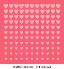 Love shape,love vector background,simple design for valentine greeting.