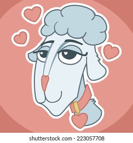 in love sheep