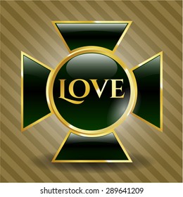 Love shiny emblem