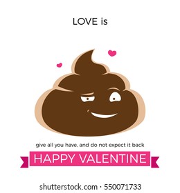 Love is Shit - give it all and do not expect to return