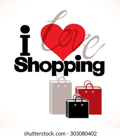 I love shopping. Icon packages.