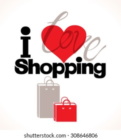 I love shopping. Packages.