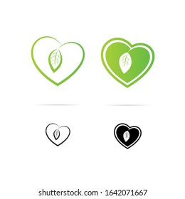 Love shopping vector signs, shopping bags, and hearts