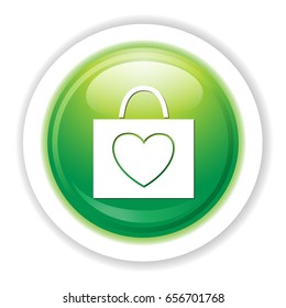 love shoppingbag icon