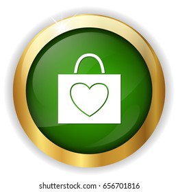 love shoppingbag icon