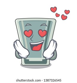 In love shot glass character in the fridge