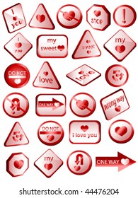 love signs - 3D