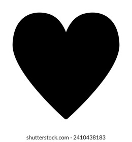 love simple icon, simple icon illustration vector art