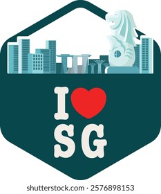 I LOVE Singapore design Idea