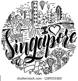 2,061 Sketches singapore Images, Stock Photos & Vectors | Shutterstock