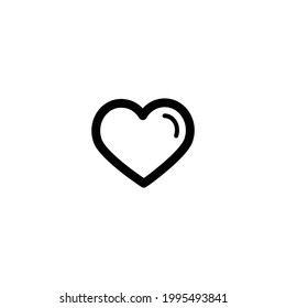 Love Single Icon For Web,Mobile app, presentation , EPS 10 editable Stroke