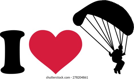 I love skydiver