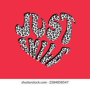 Love slogan, groovy heart vector illustration for t-shirt and other uses.