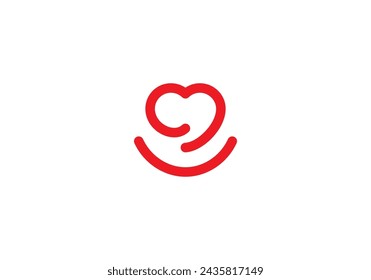 love smile happy health care logo design