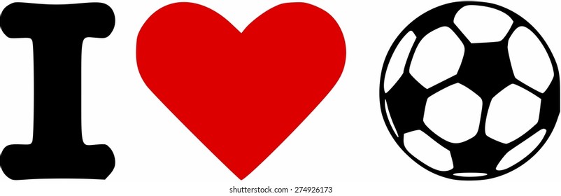 I love Soccer Ball