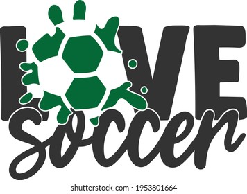 Love Soccer - Soccer design