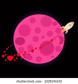 Love in Space. around the Earth