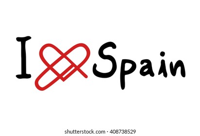 love Spain symbol